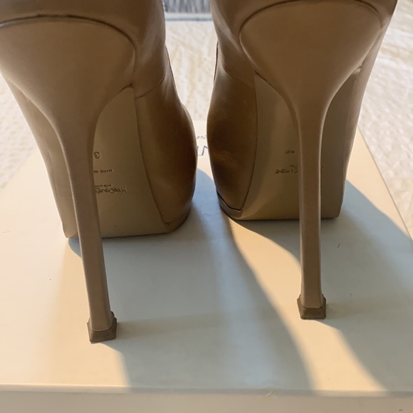 YSL Tribtoo heels in Nappa/Nude size 38/8. - Picture 4 of 6